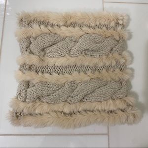Cream Loft Tube Scarf